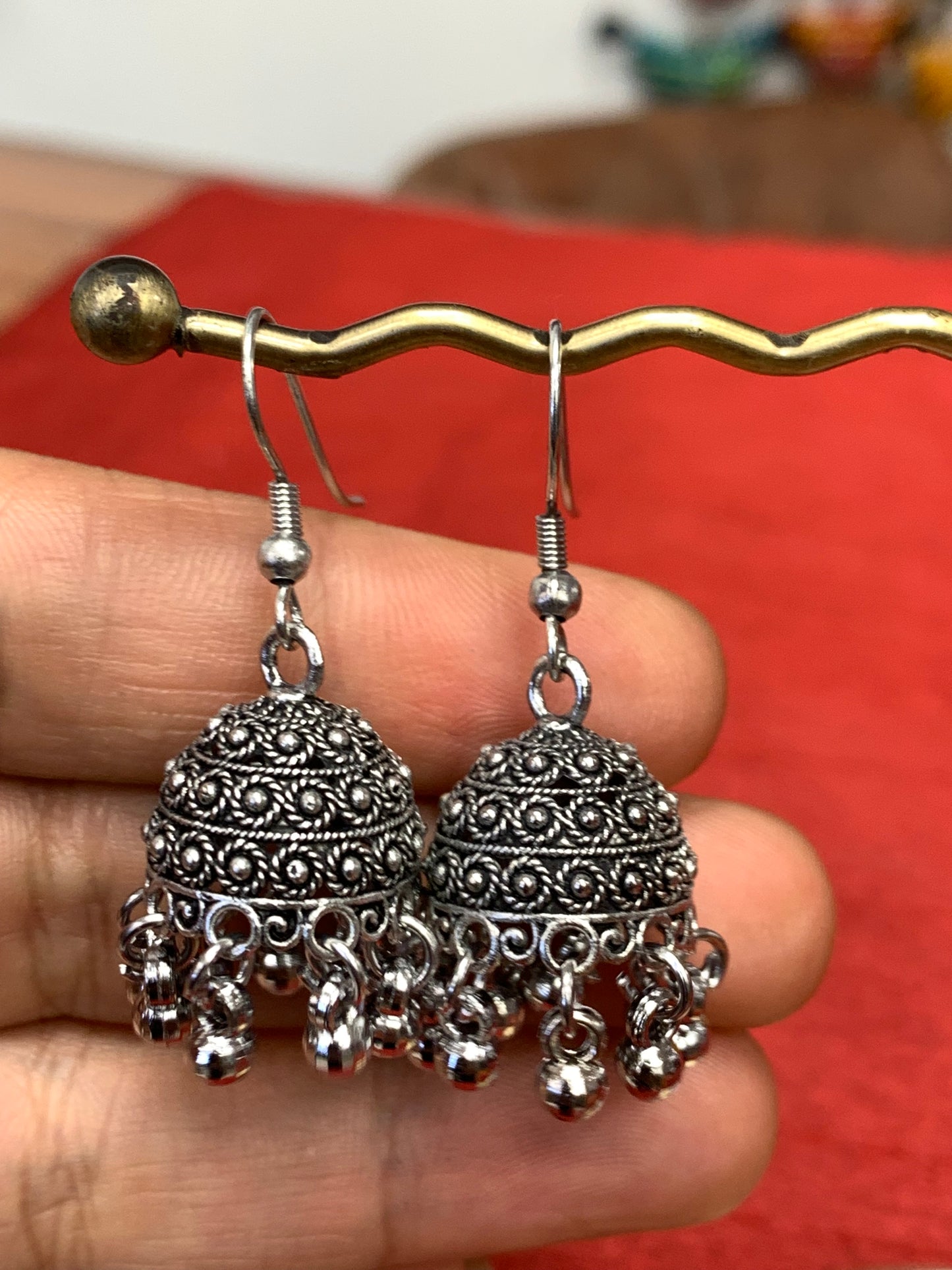 BOHEMIAN HANDCRAFTED DANGLE EARRINGS #EAR132