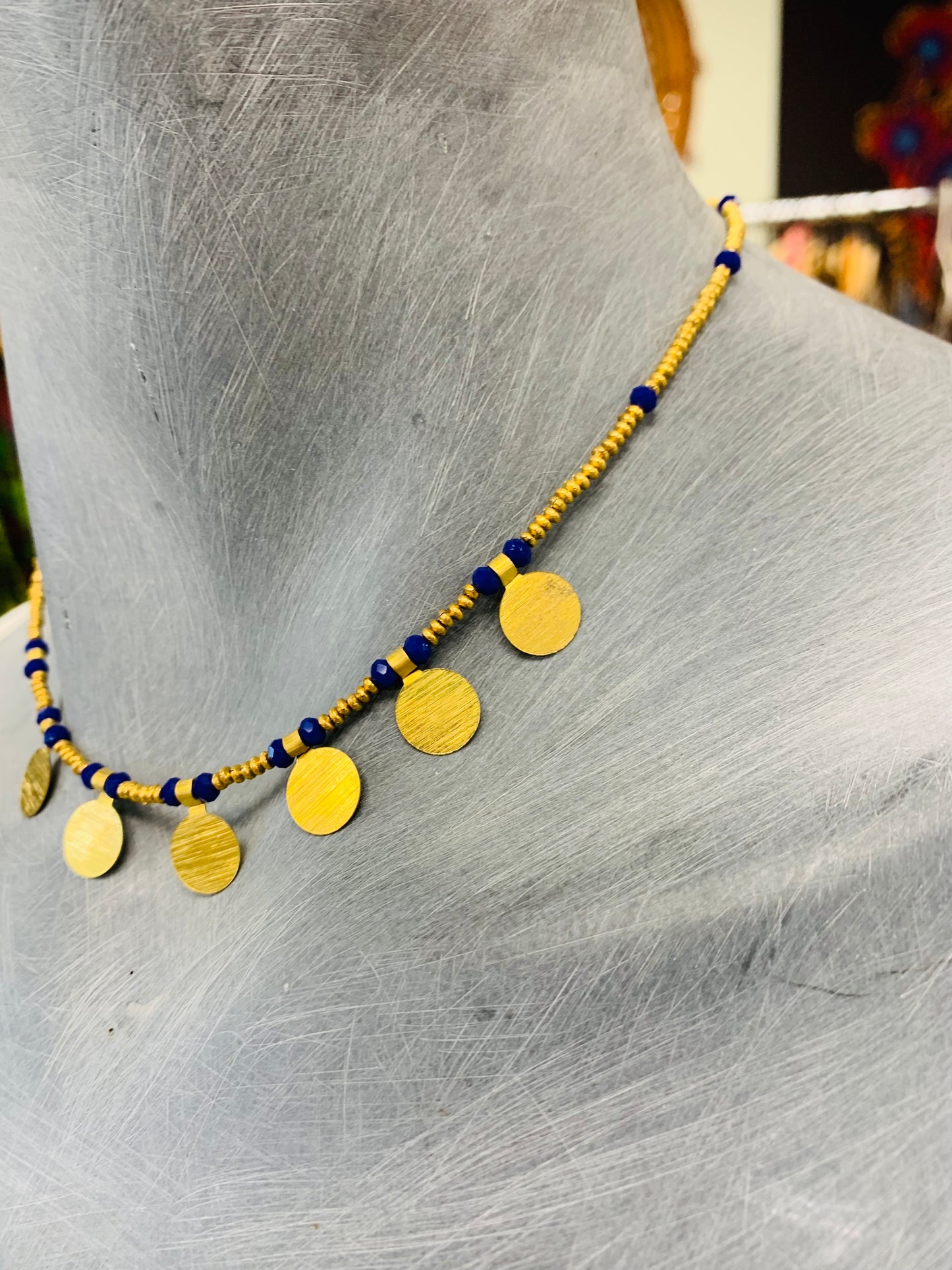 BOHEMIAN STYLE HANDCRAFTED BEADS NECKLACE #NECK26