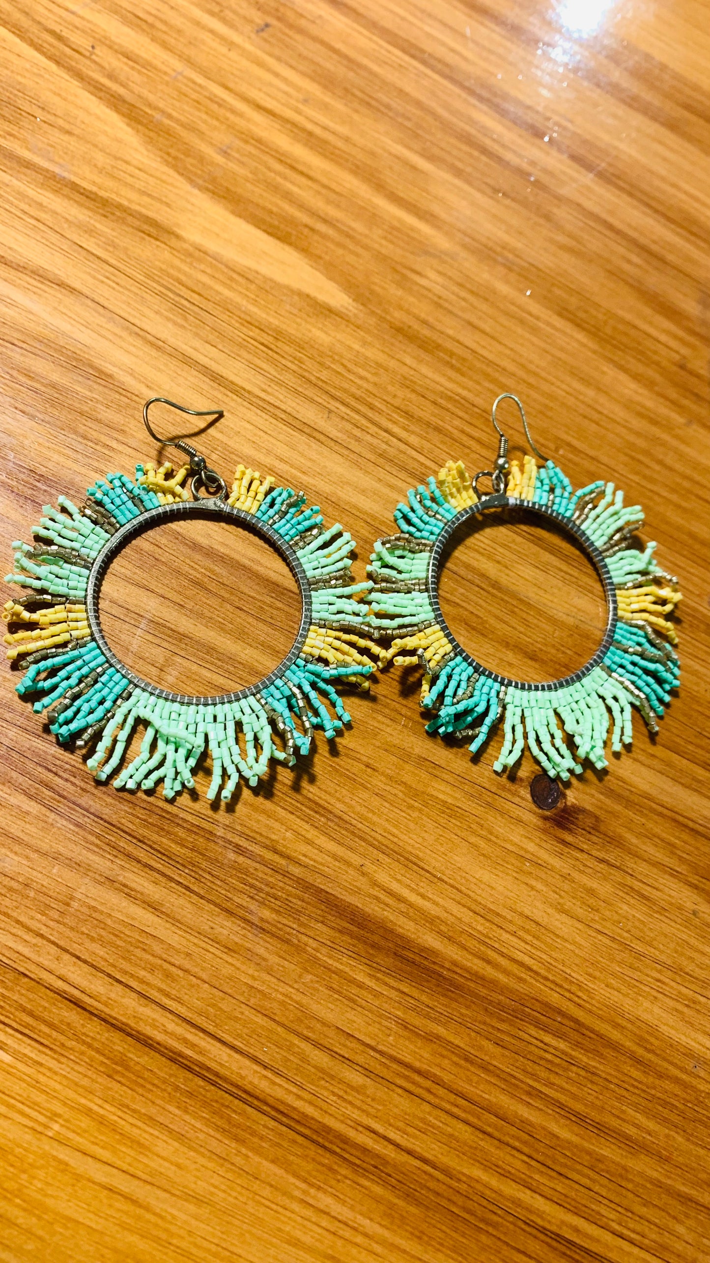 BOHEMIAN HANDCRAFTED ROUND EARRINGS #EAR111