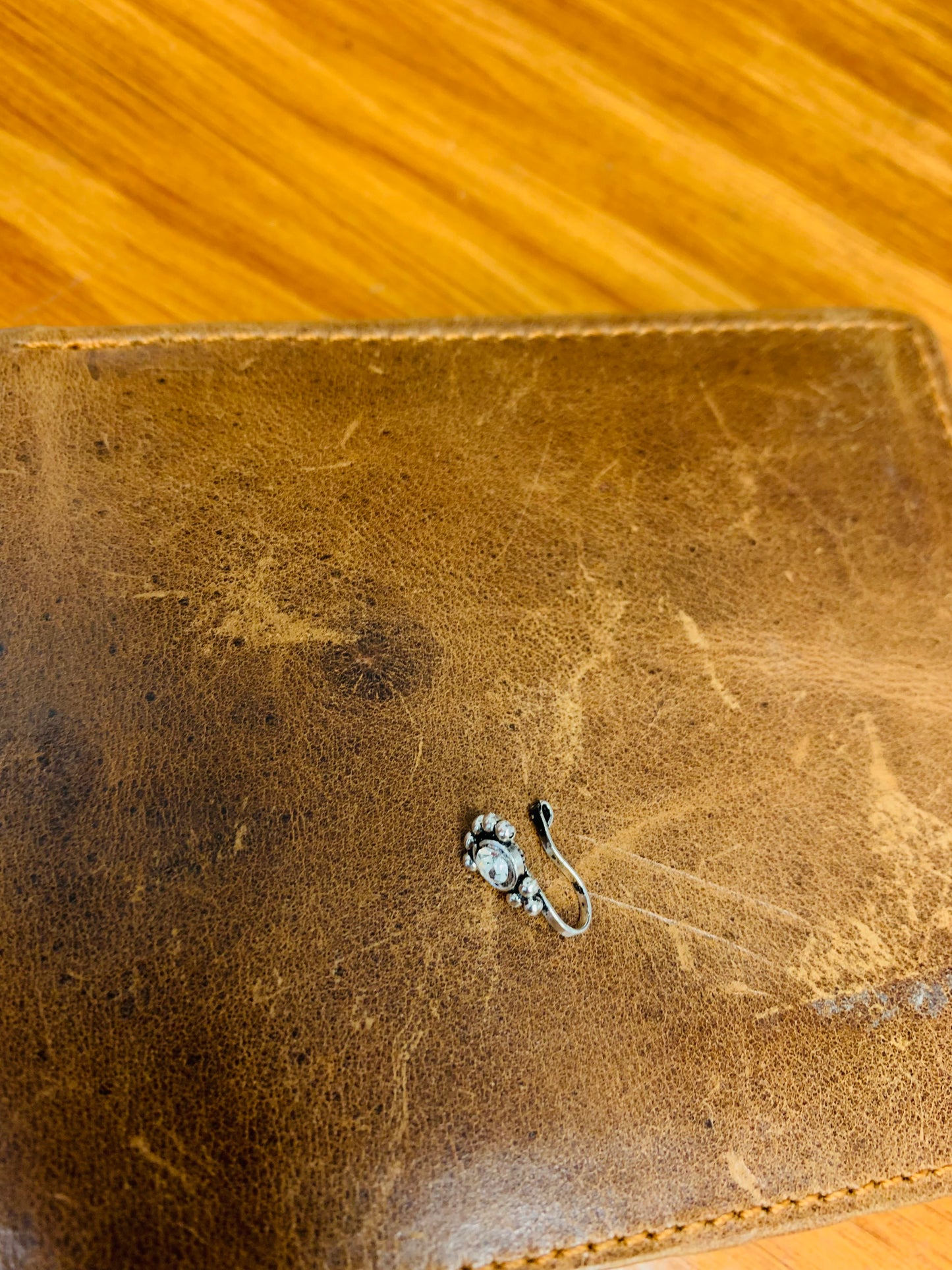 Bohemian handcrafted Clip-on Nose Pins/ Nose Rings #833