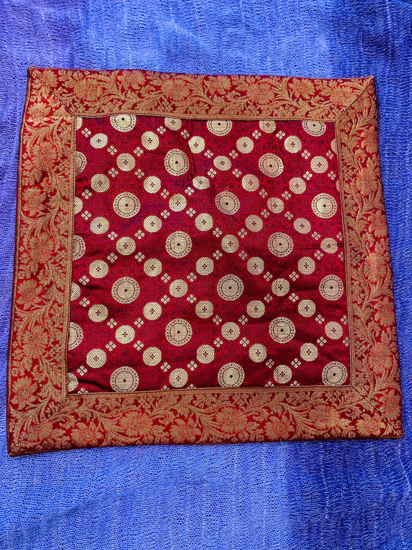 Boho style handcrafted ethnic Square cushion cover #792007