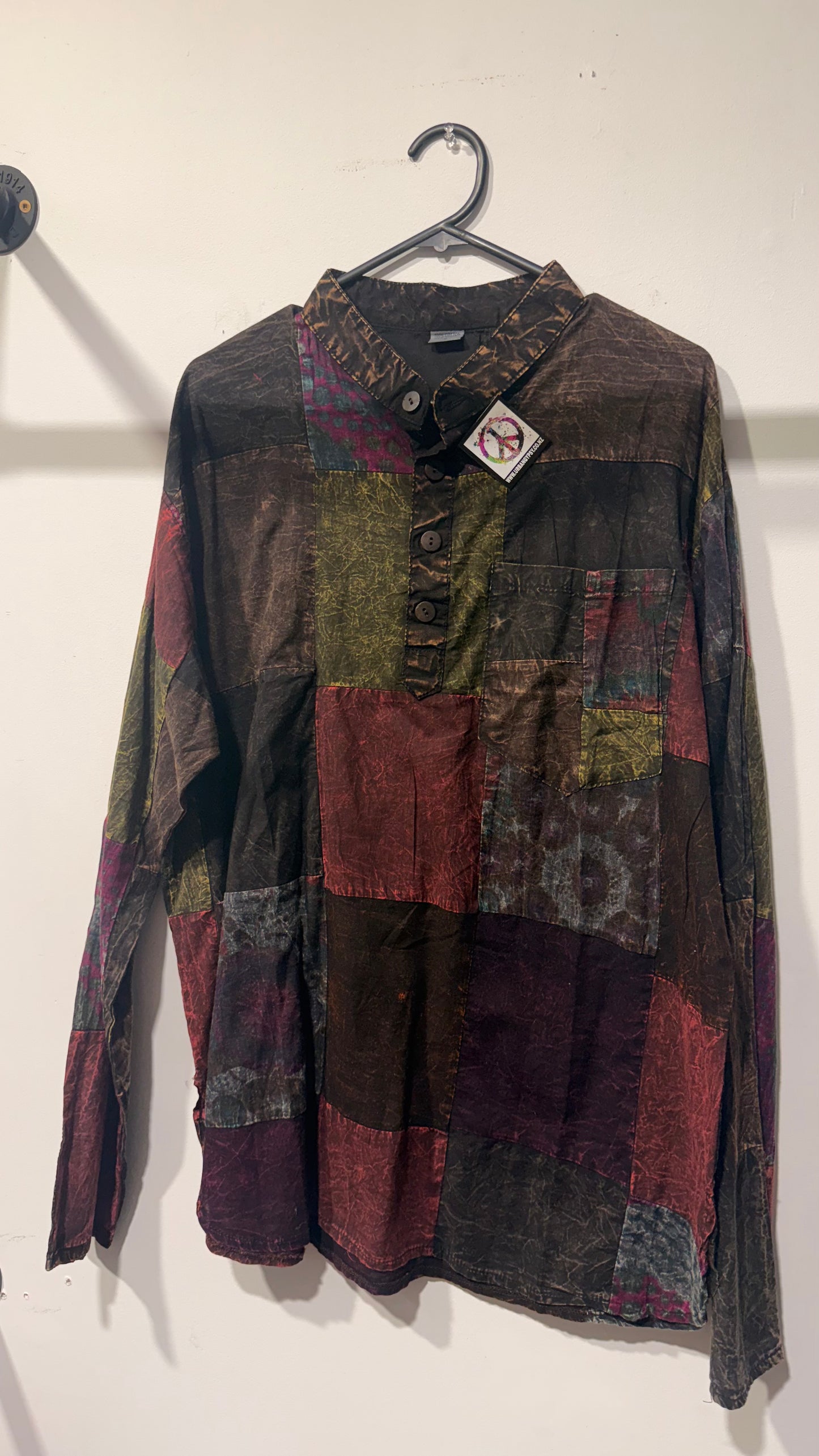 Bohemian handcrafted cotton Kurta # KURT624