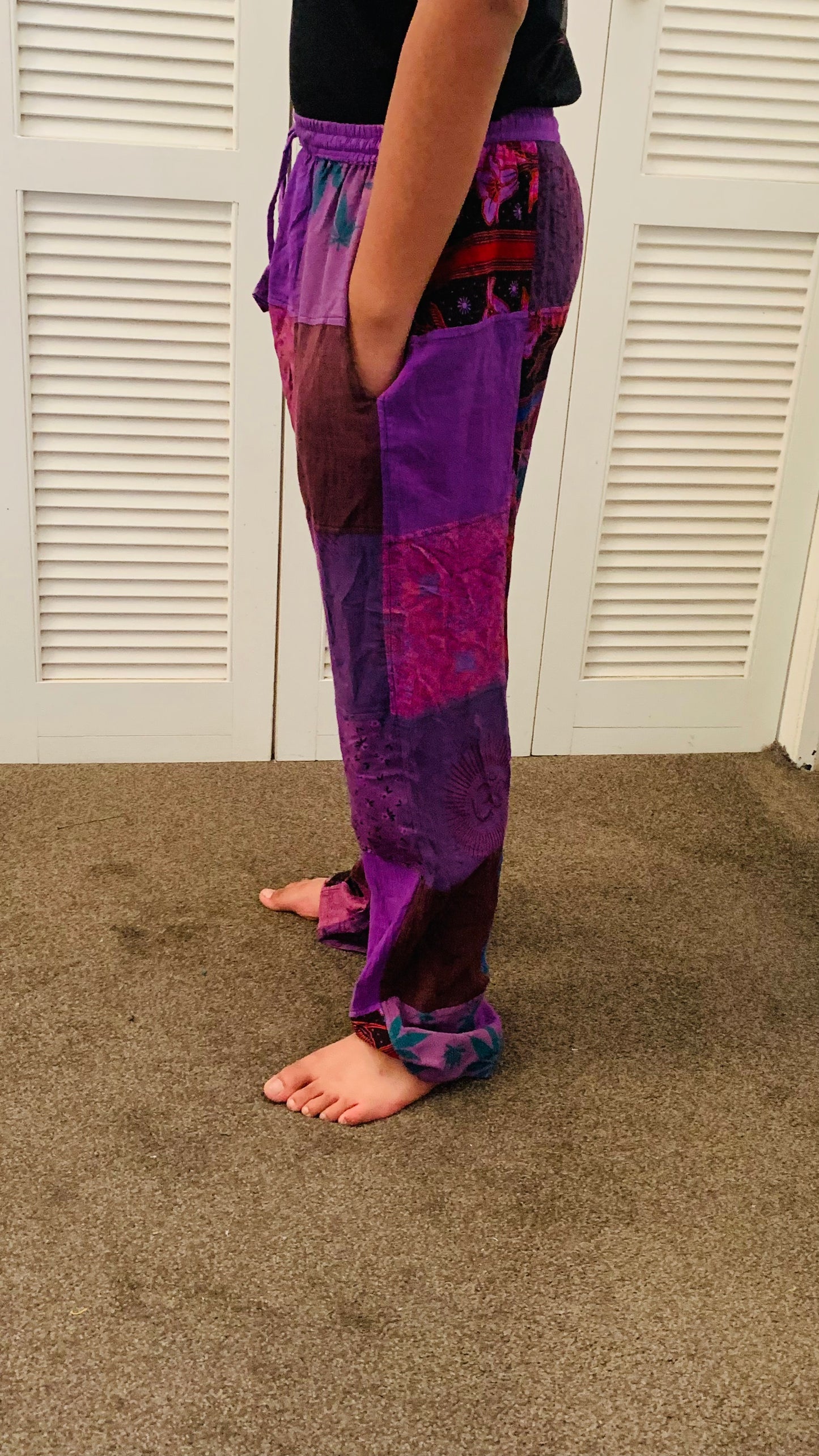 Bohemian Handcrafted Patchwork Pants #STP223