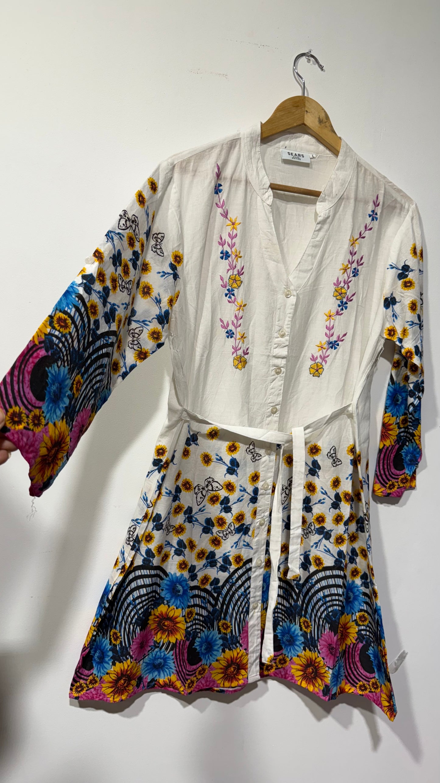 Bohemian style handcrafted dress #DRE4646