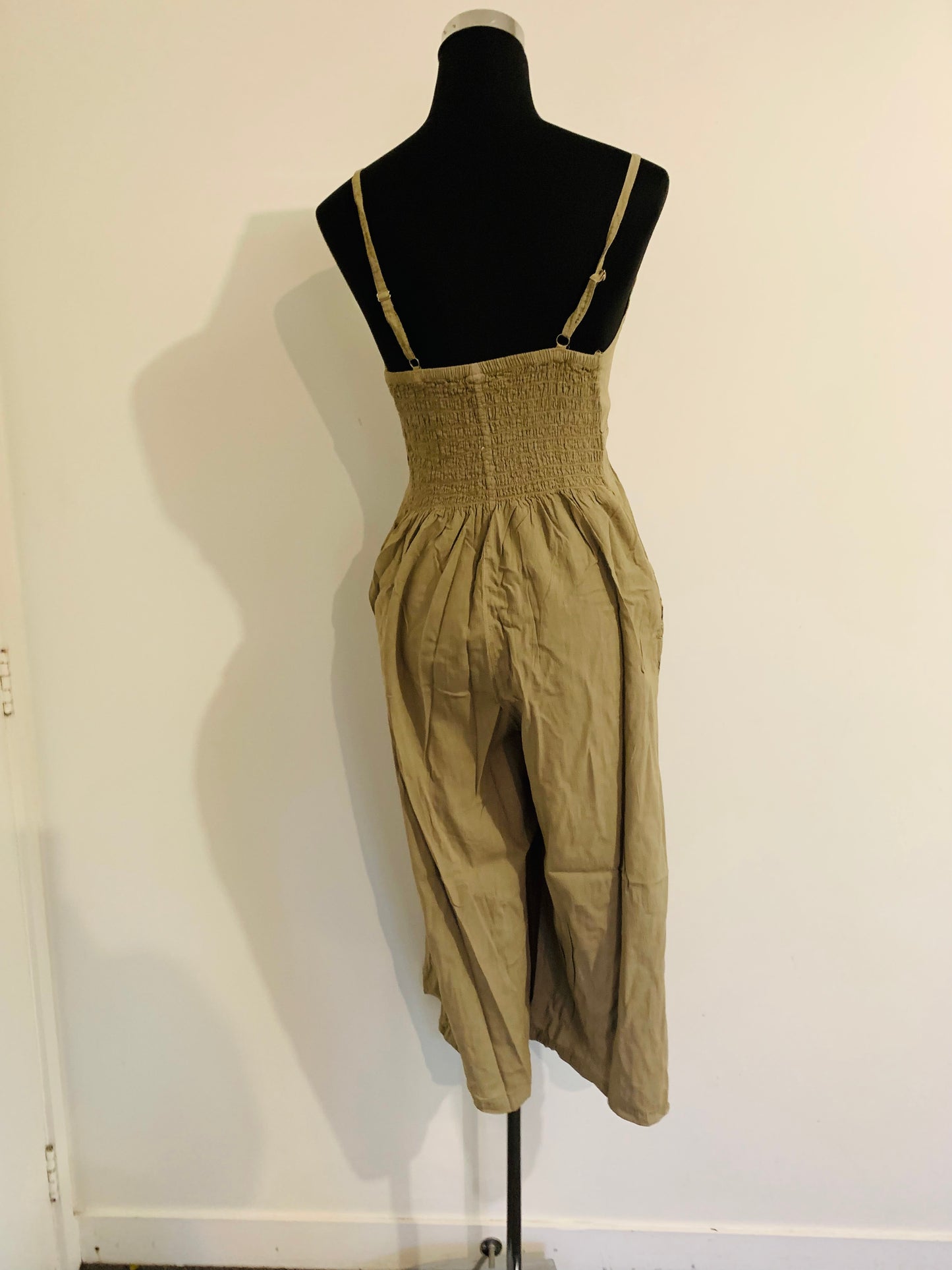 Bohemian Handcrafted Cotton Jumpsuit / Overalls # JUM021