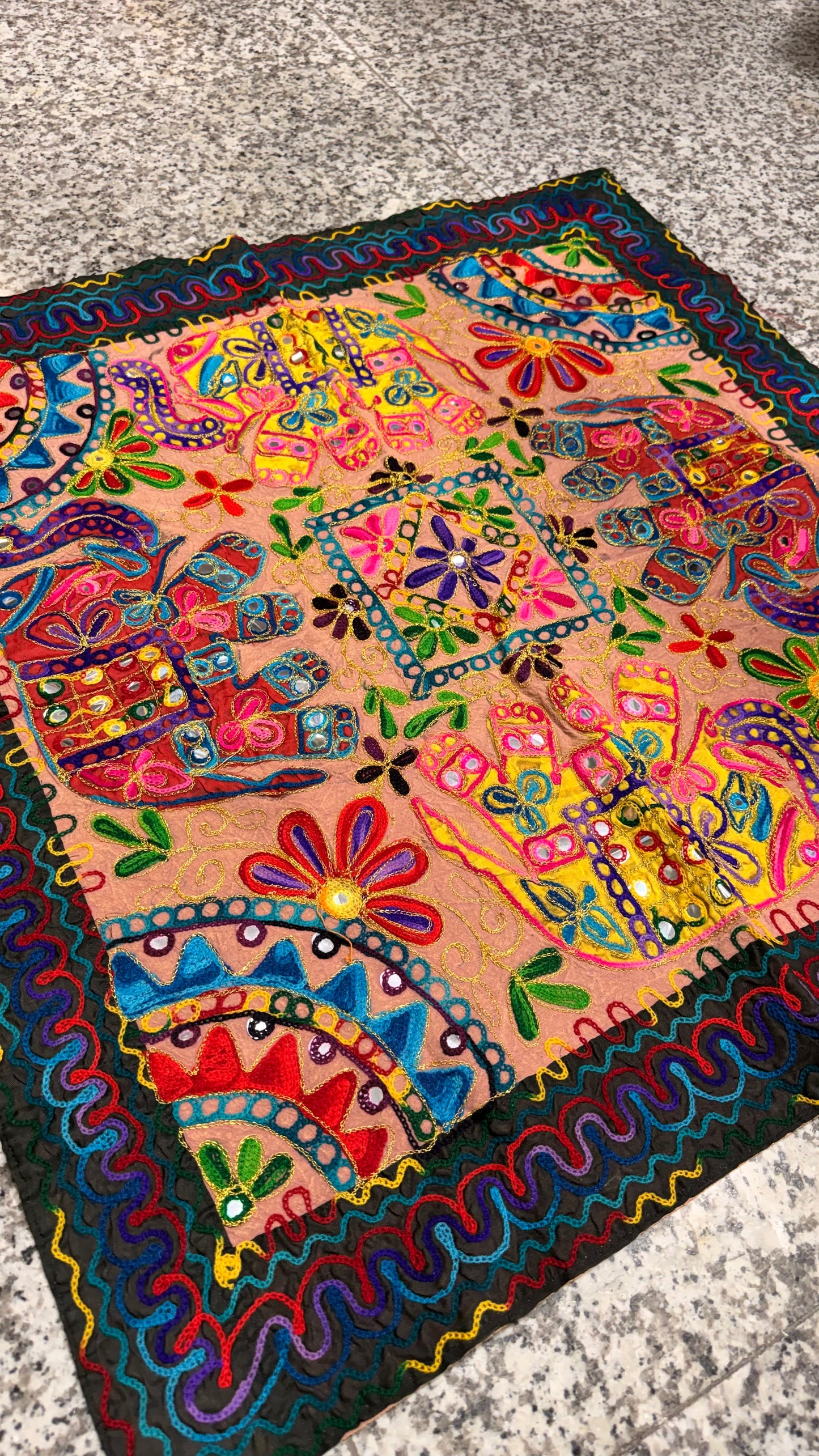 Bohemian style handcrafted table Runners #077519