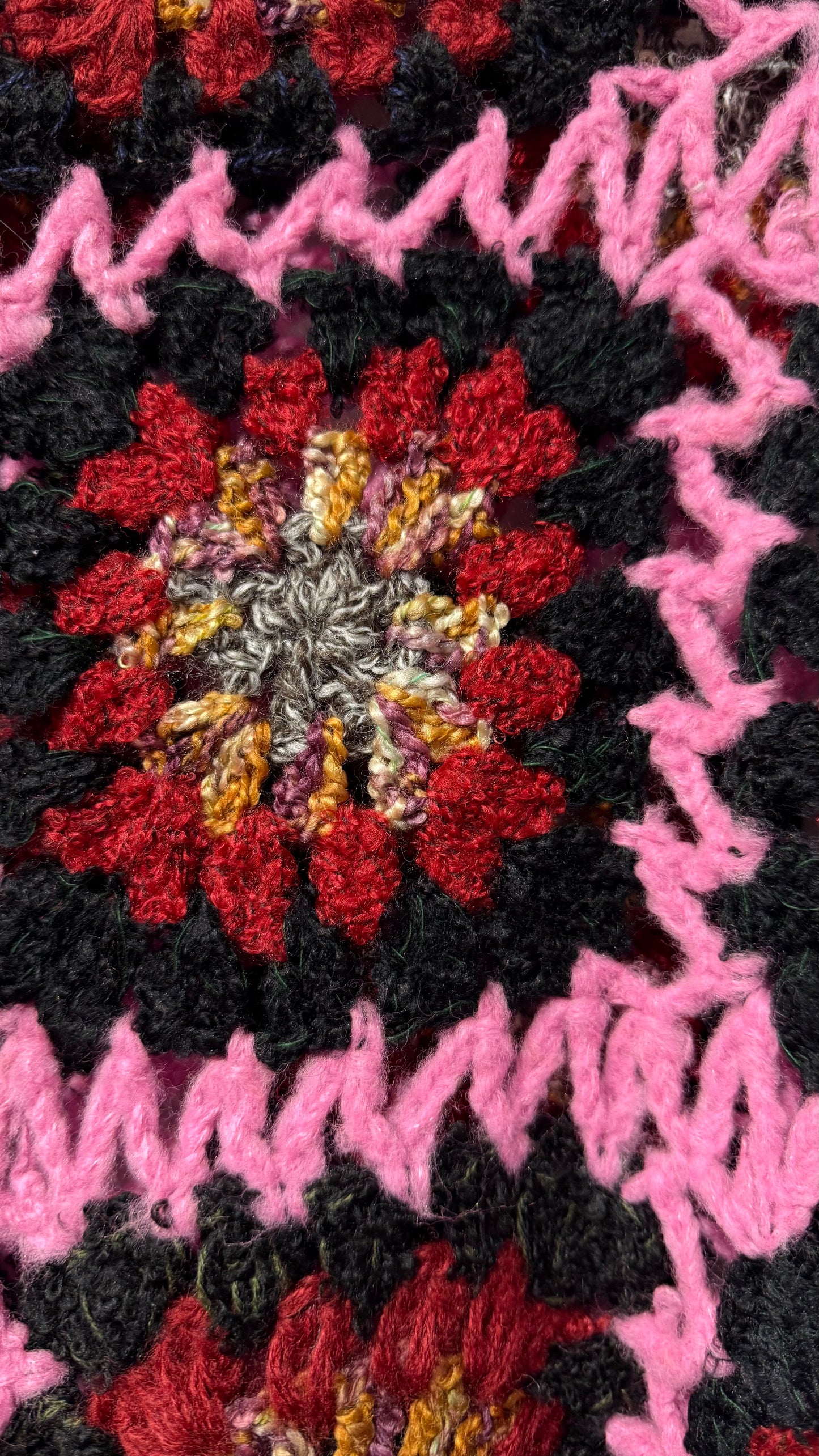 Handcrafted Crochet poncho #30