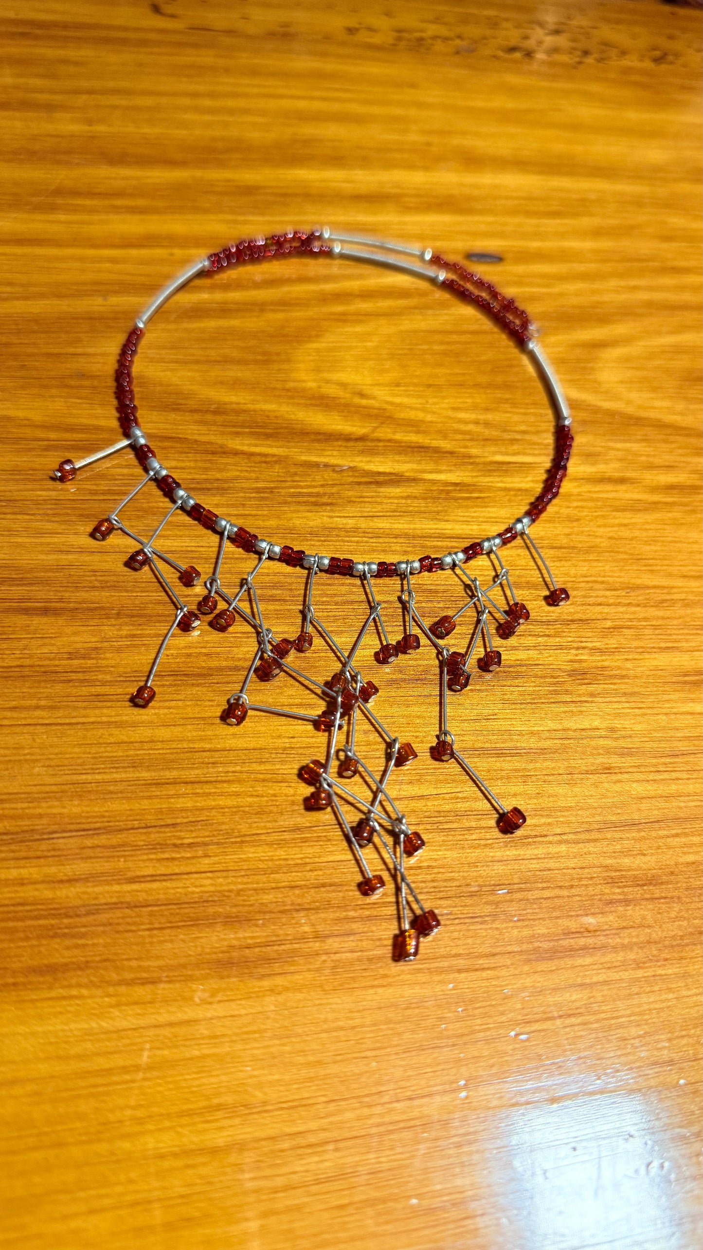 HANDCRAFTED SEED BEADS CHOKER #A205