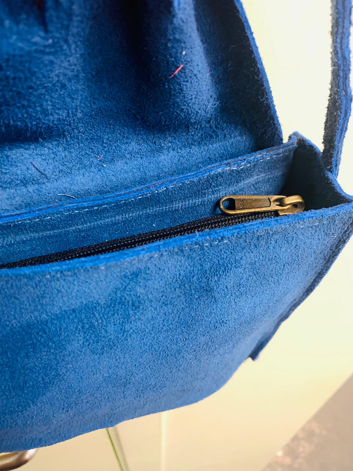 BOHEMIAN STYLE HANDCRAFTED GENUINE SUEDE LEATHER BAGS #20652