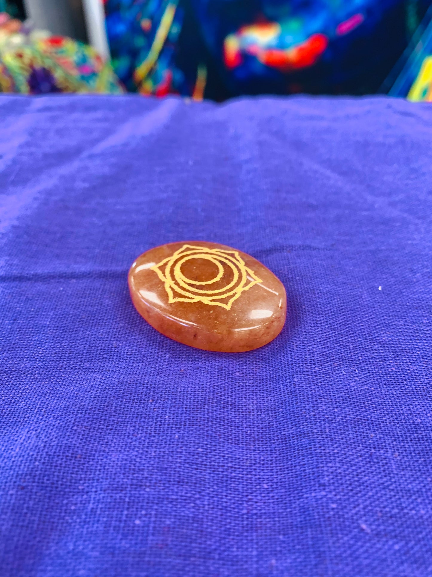 BOHO NATURAL PALM STONE # 12217