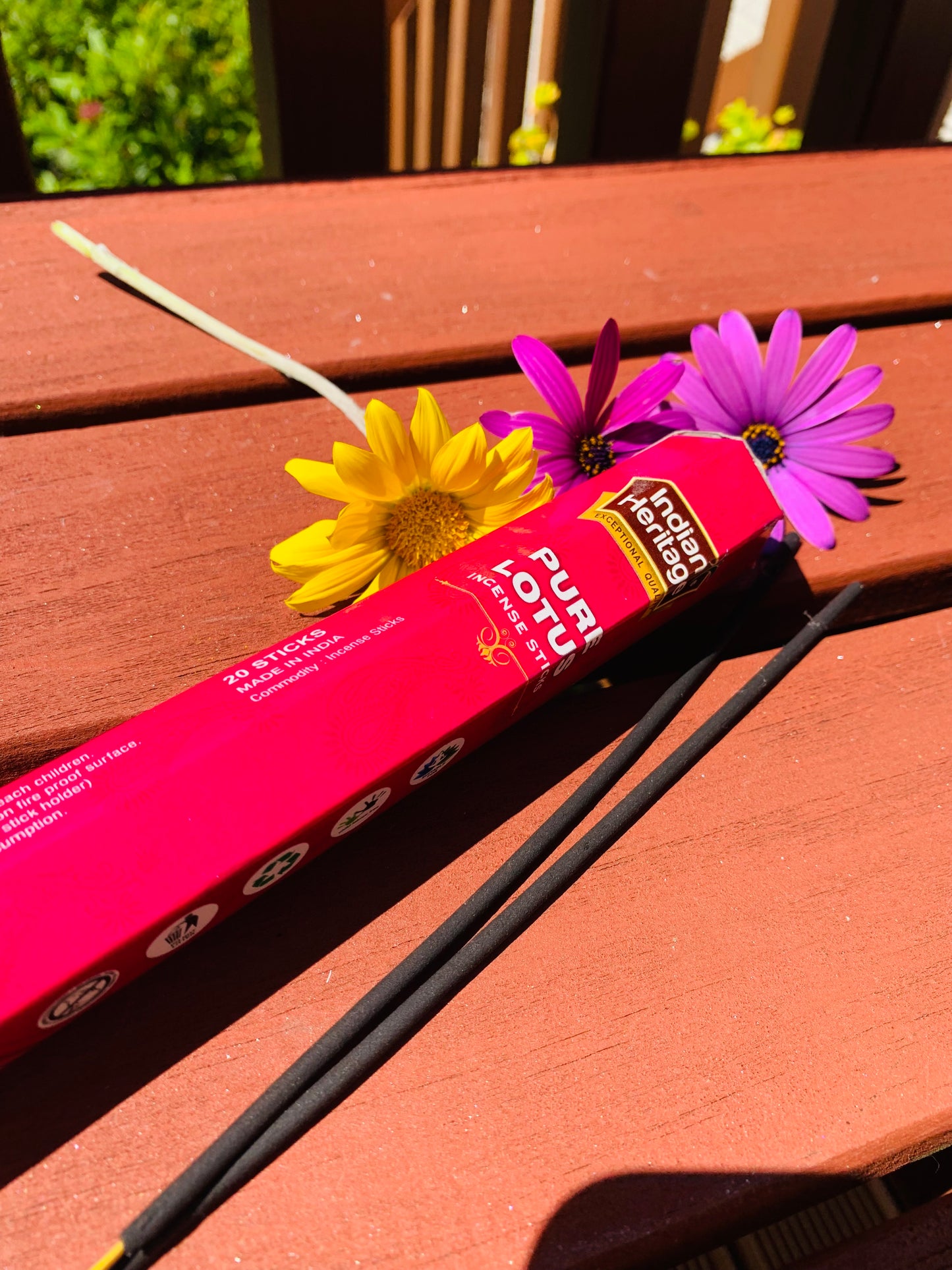 Lotus Boho style handcrafted incense sticks #0673