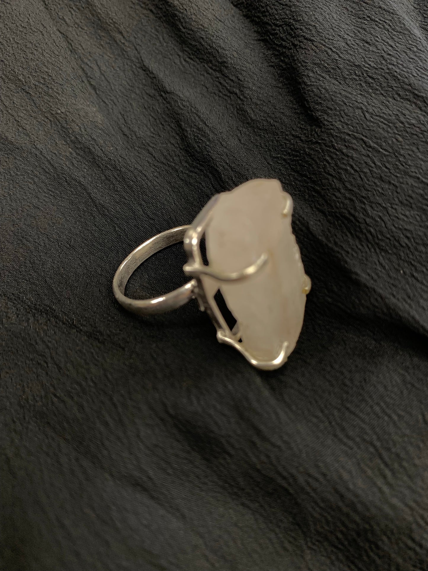 Bohemian style handcrafted Natural Stone ring #255