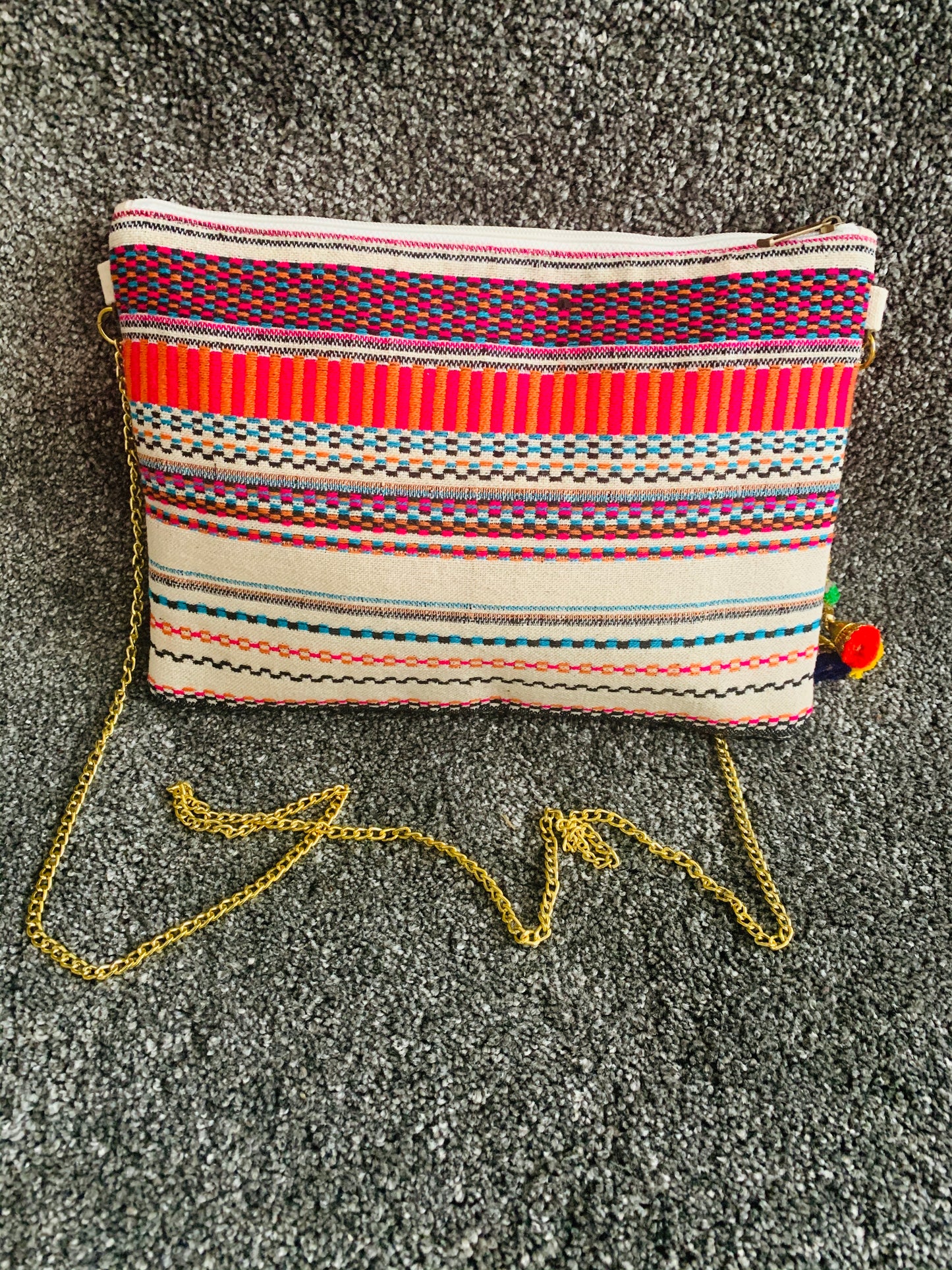 Bohemian style handcrafted Ethnic Clutch