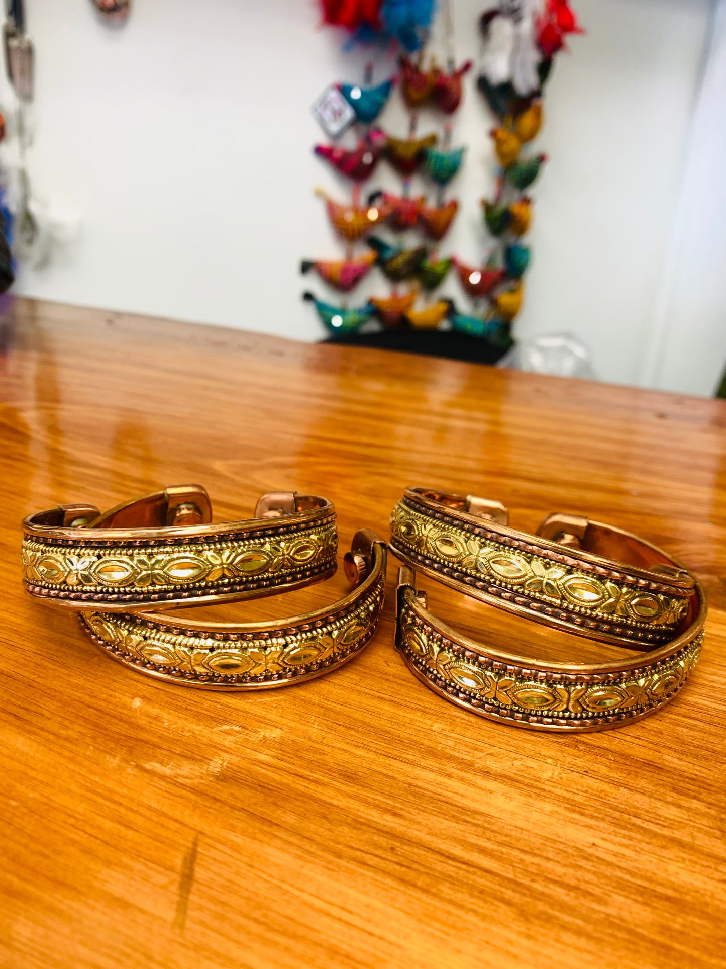 BOHEMIAN STYLE HANDCRAFTED HAND CUFF BANGLE  # CUFF1186