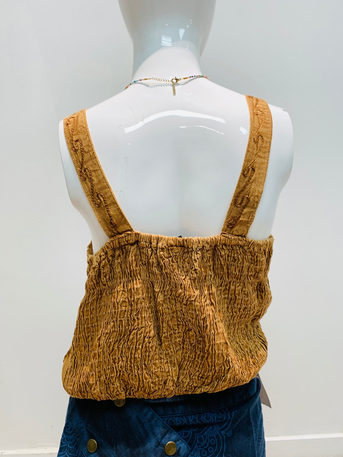Bohemian Handcrafted Crop Top #CRTOP106