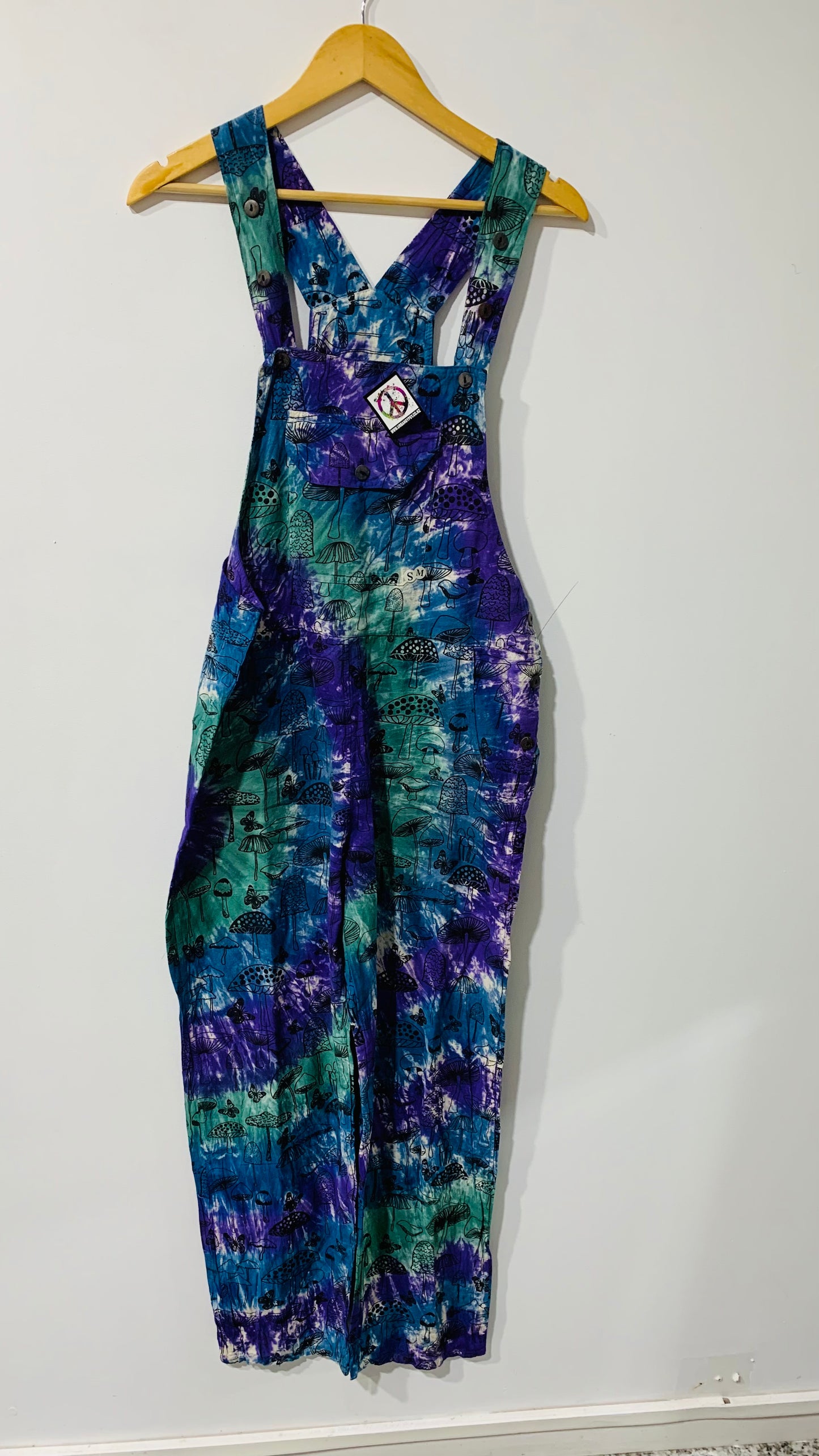 Bohemian Handcrafted Jumpsuits / Overalls/ Dangries #JUM0339