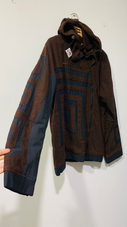 Bohemian style handcrafted UNISEX Warm Jackets #00944