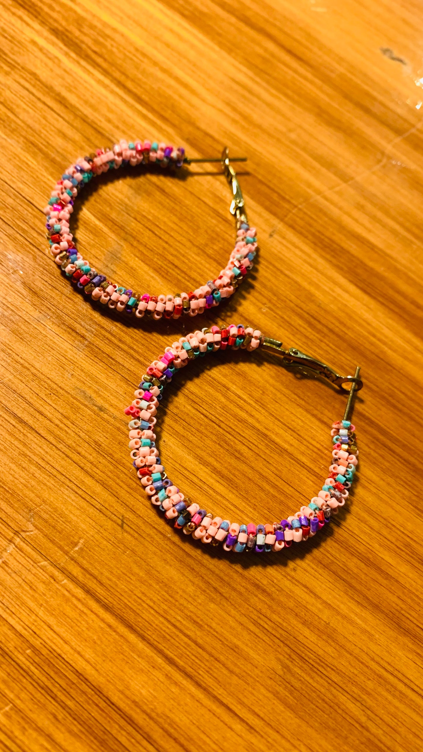 BOHEMIAN HANDCRAFTED HOOP EARRINGS #EAR160