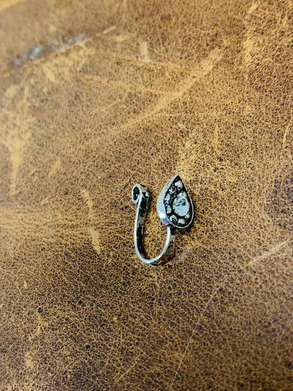 Bohemian handcrafted Clip-on Nose Pins/ Nose Rings  #831