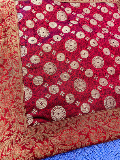 Boho style handcrafted ethnic Square cushion cover #792007