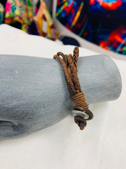 BOHEMIAN LEATHER UNISEX BRACELETS #BR13