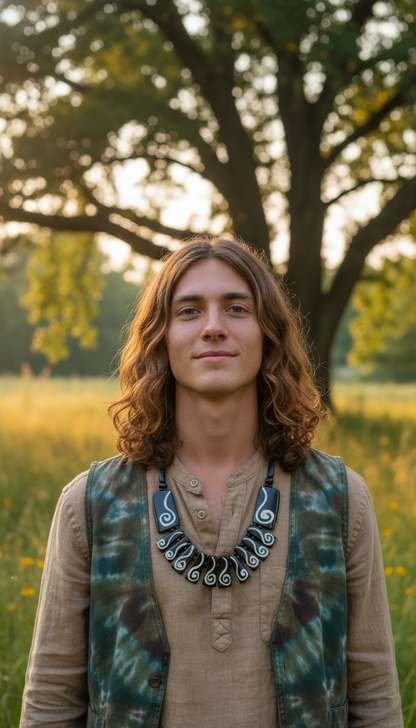 HANDCRAFTED BEADS NECKLACE #A211