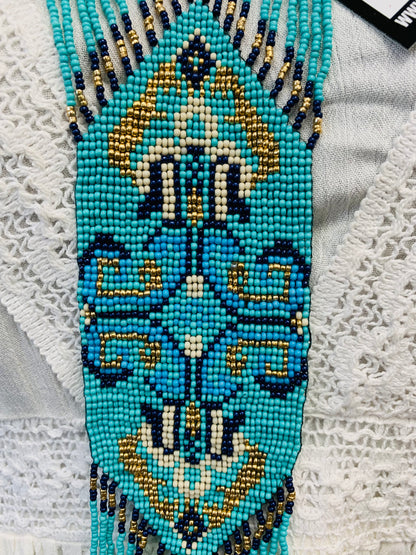 BOHEMIAN STYLE HANDCRAFTED EGYPTIAN NECKLACE #NECK28