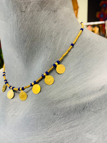 BOHEMIAN STYLE HANDCRAFTED BEADS NECKLACE #NECK26