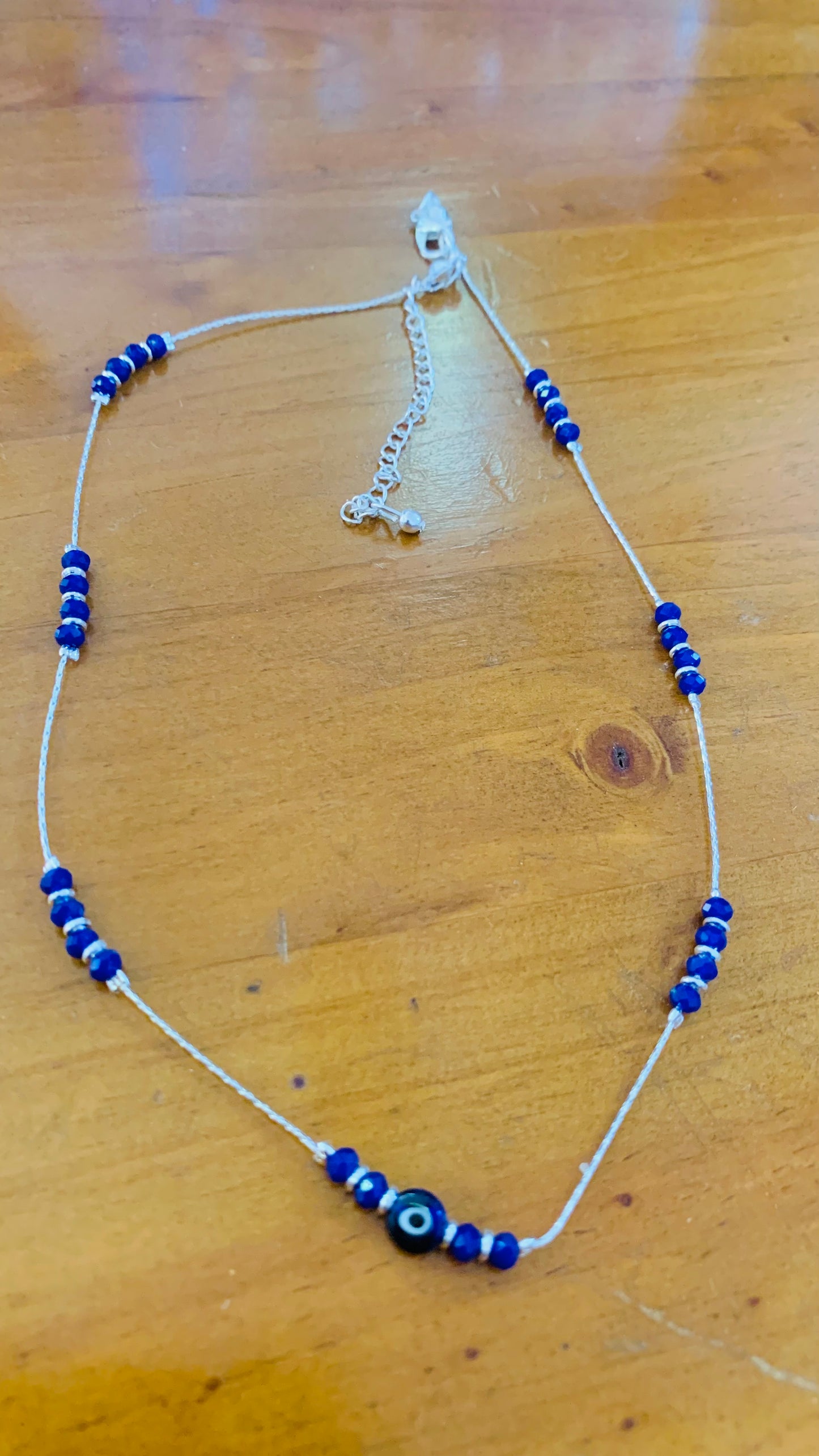 BOHEMIAN STYLE HANDCRAFTED EVIL EYE BEADS NECKLACE #NECK21