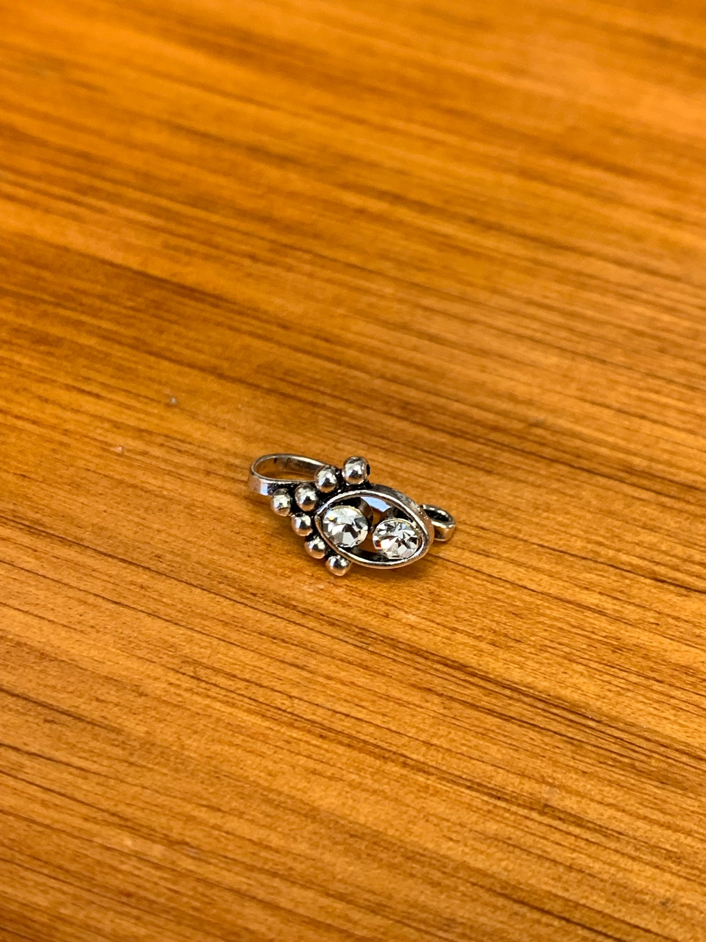 Bohemian handcrafted Clip-on Nose Pins/ Nose Rings  #832