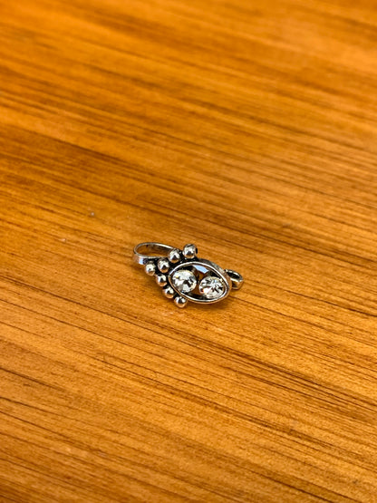 Bohemian handcrafted Clip-on Nose Pins/ Nose Rings  #832