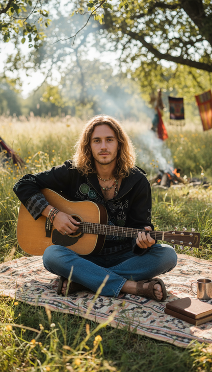 Boho handcrafted UNISEX Warm Jackets #009904