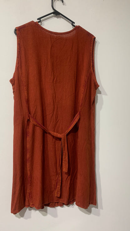 Bohemian style handcrafted Midi dress #46262