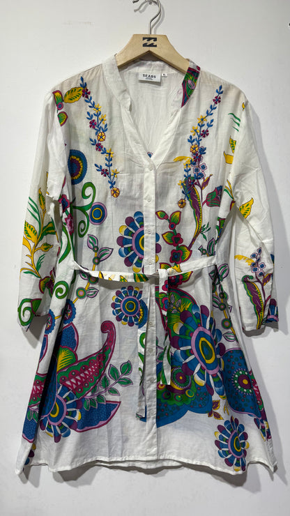 Bohemian style handcrafted dress #DRE4646