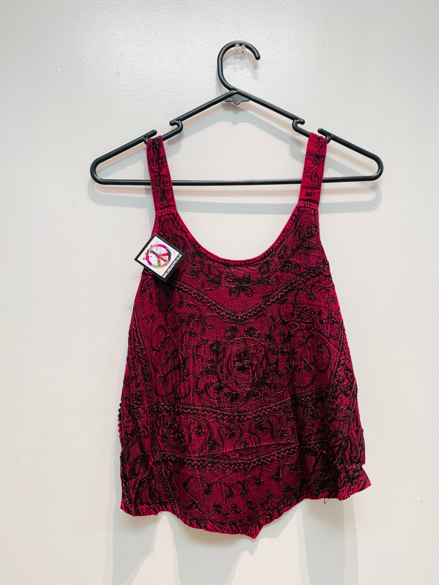 Bohemian Handcrafted Crop Top #CRTOP106