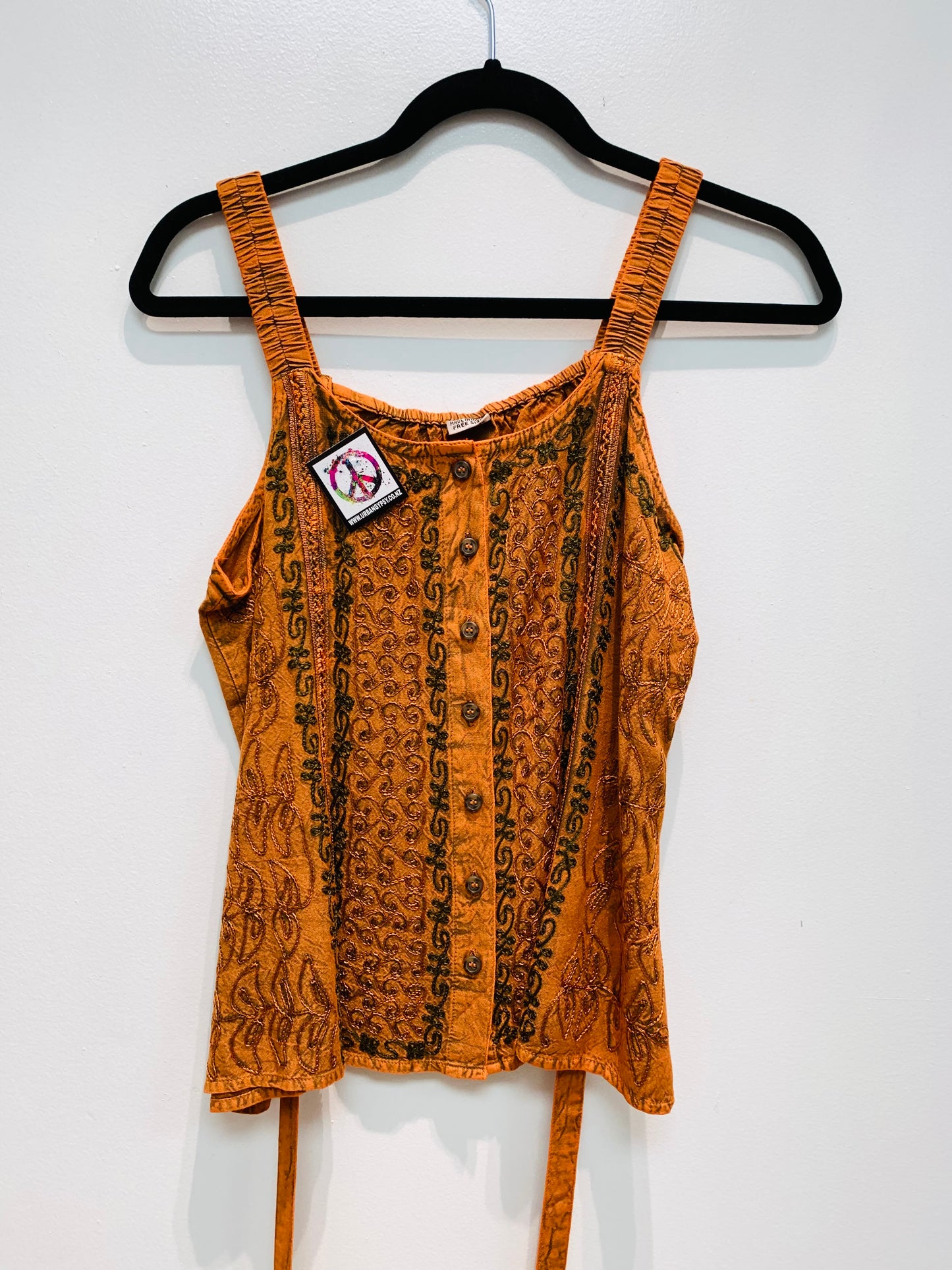 Bohemian Handcrafted Crop Top #CRTOP105