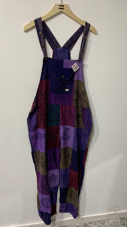 Bohemian Handcrafted Jumpsuits / Overalls/ Dangries #JUM0341