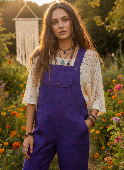 Bohemian Handcrafted Overalls/ Dangries #JUM027