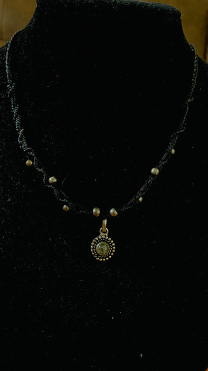 HANDCRAFTED MACRAME  CHOKER #A202