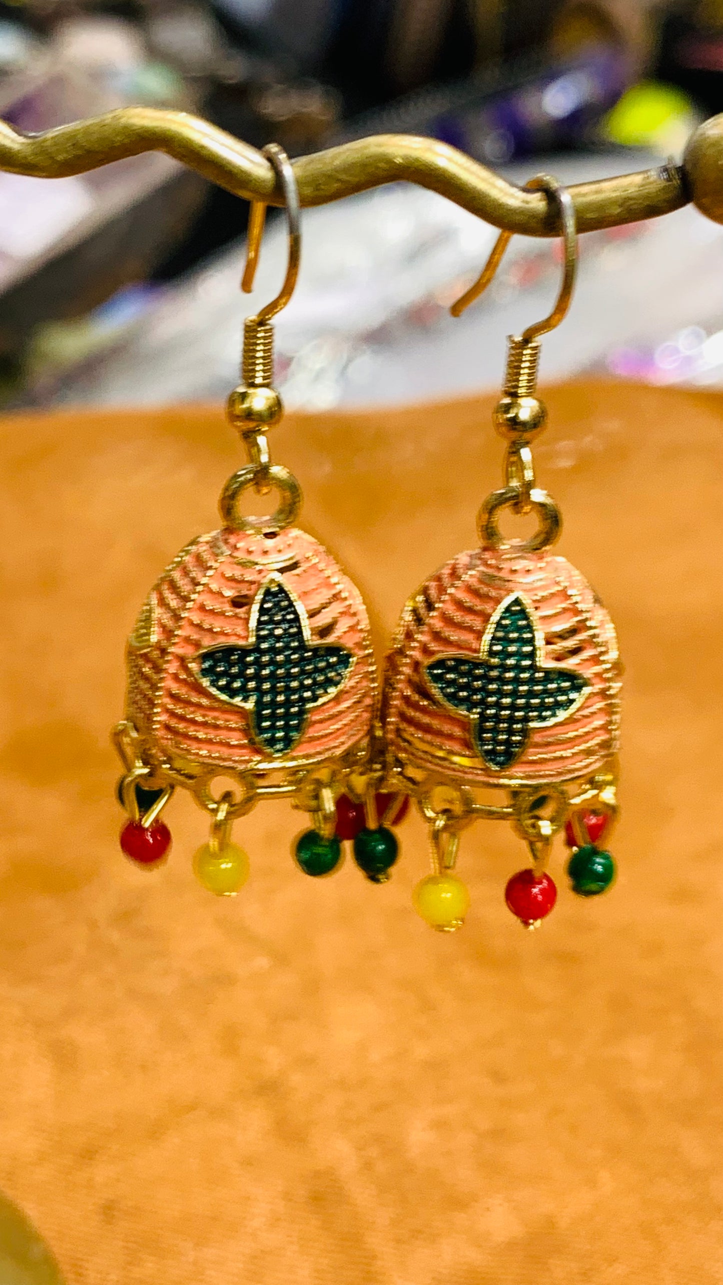 BOHEMIAN HANDCRAFTED TINY EARRINGS #EAR164