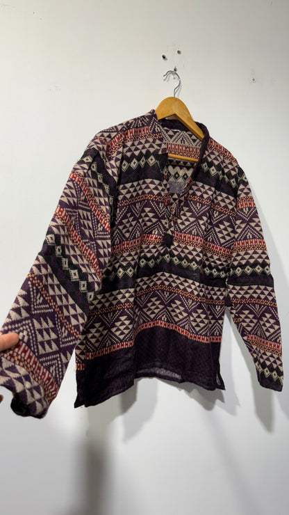 Handcrafted Unisex warm Kurta / Shirt # 75988