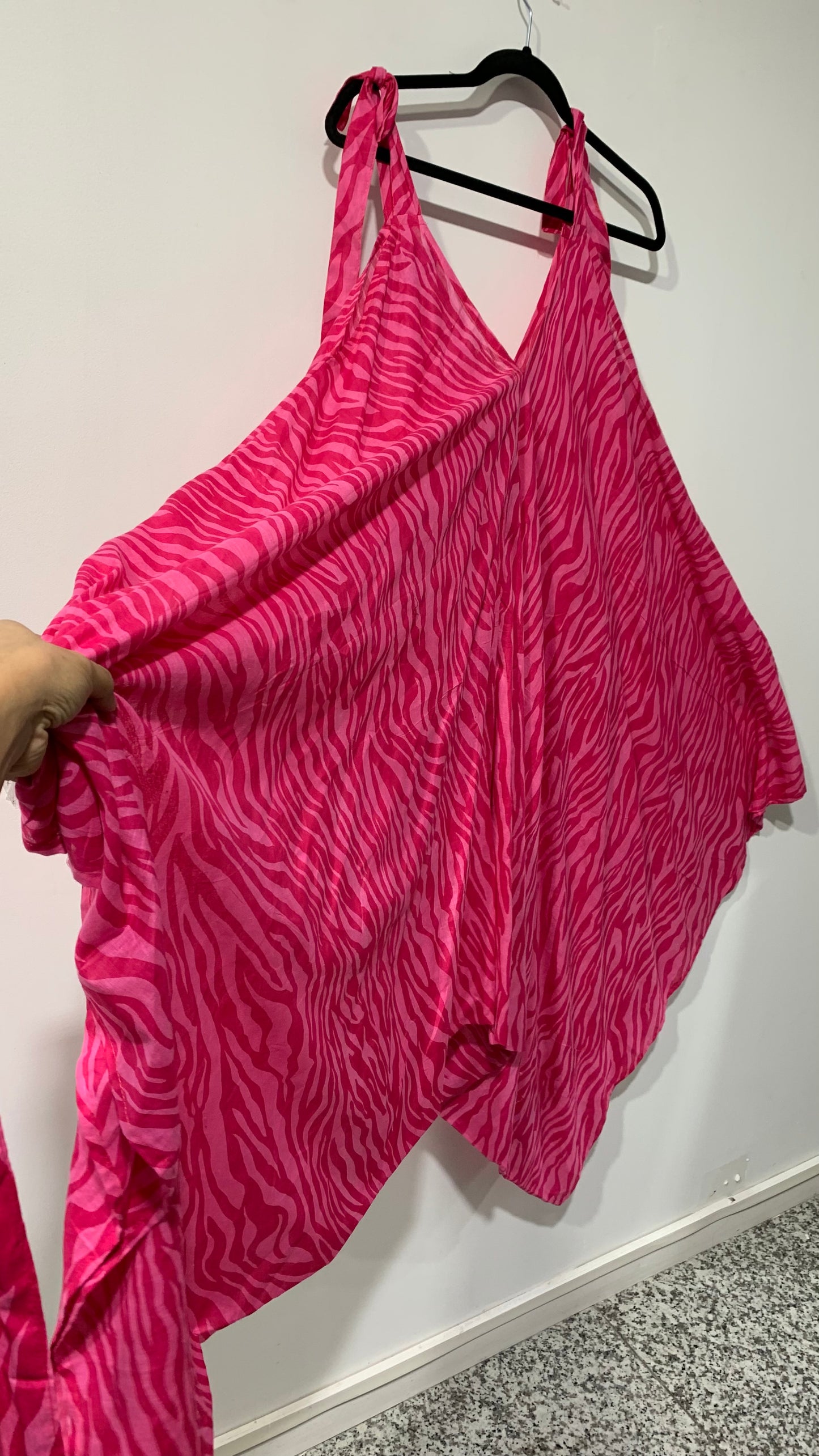 Bohemian style handcrafted cotton Romper dress#0220