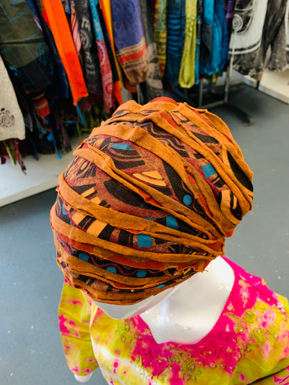 Bohemian handcrafted razor cut Unisex Headband # HB2201