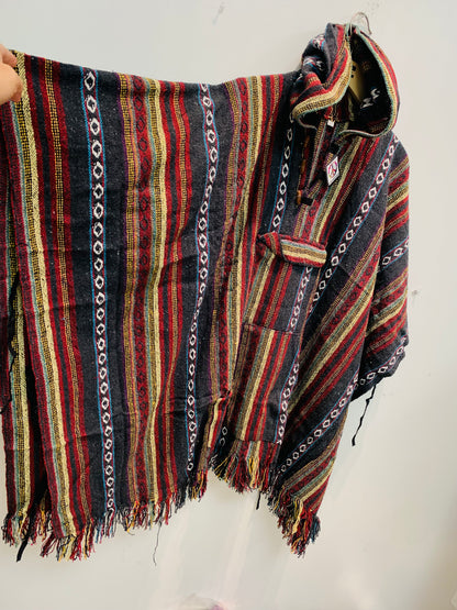 Handcrafted Hoodie UNISEX Gheri poncho #767222