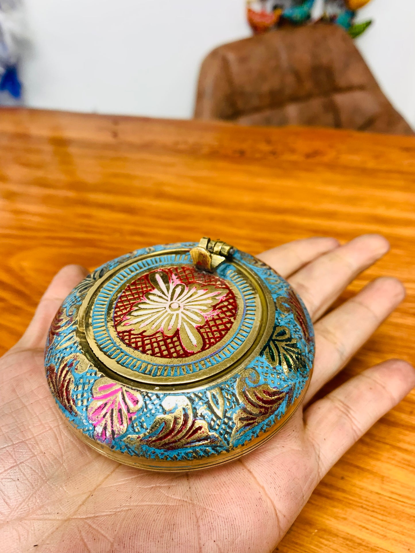 Bohemian style handcrafted Ash Tray # ASH921