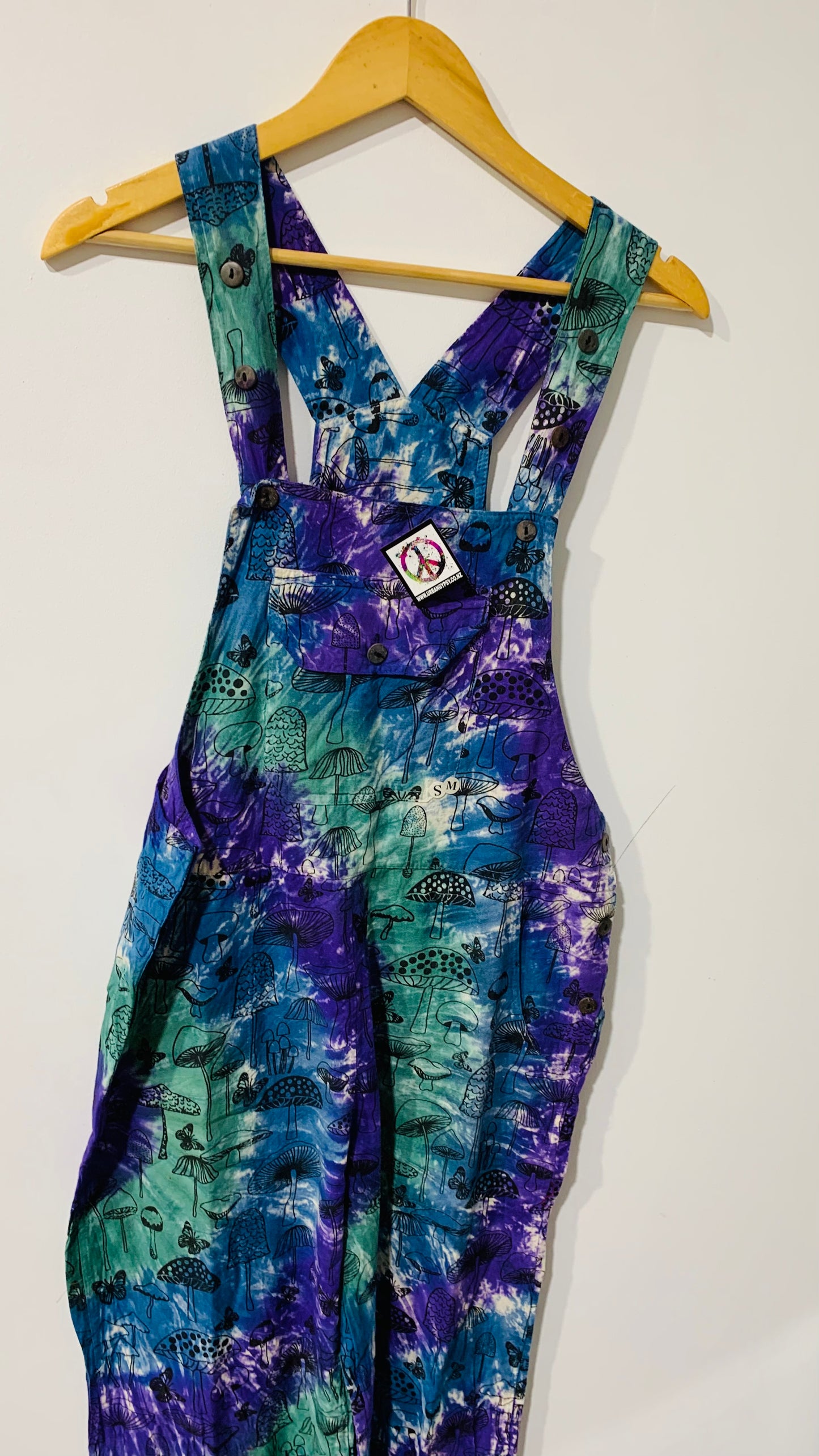 Bohemian Handcrafted Jumpsuits / Overalls/ Dangries #JUM0339