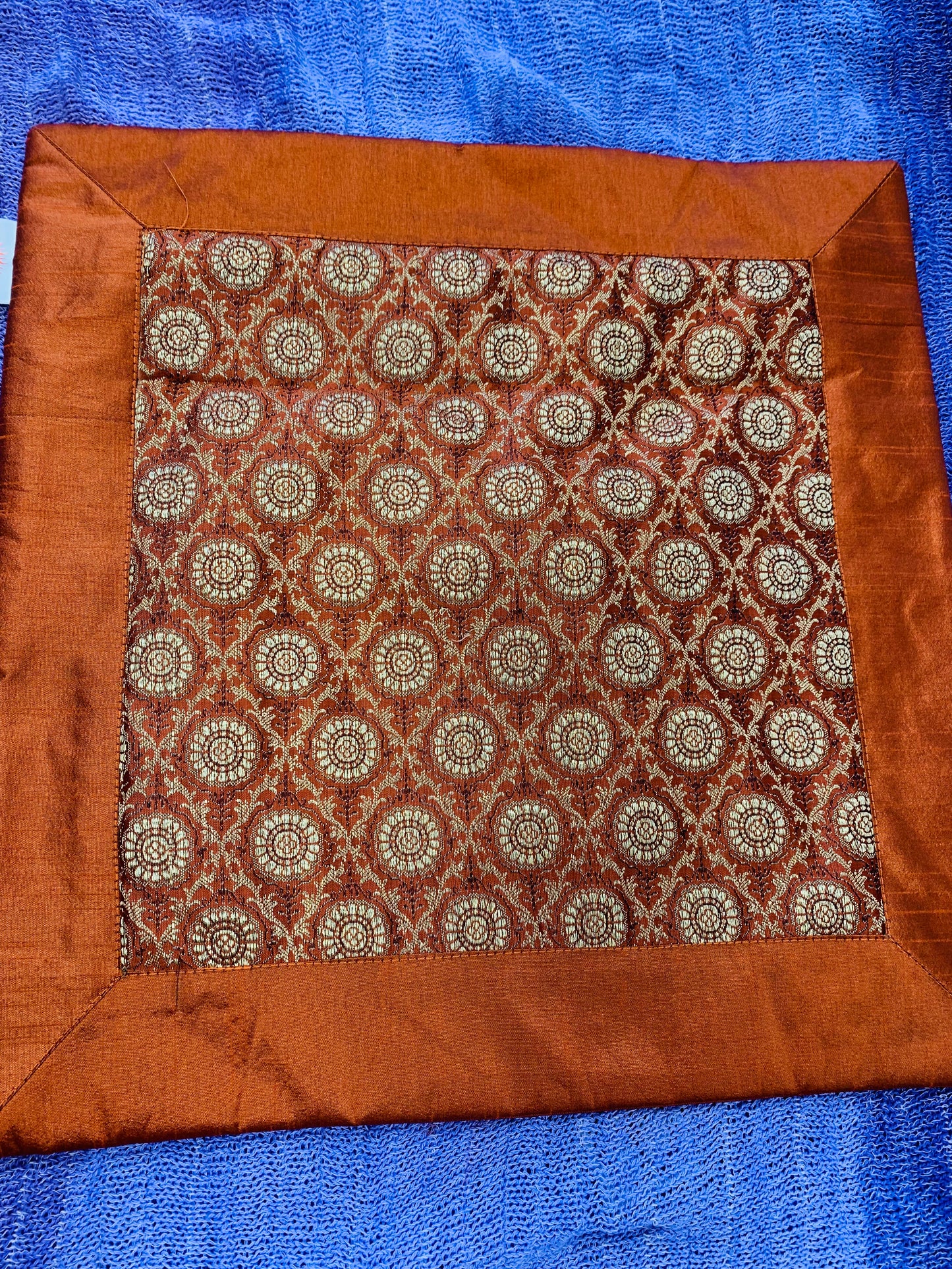 Boho style handcrafted ethnic Square cushion cover #792008