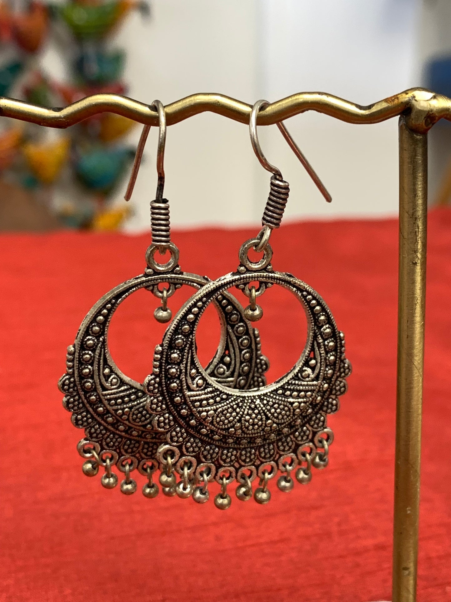 BOHEMIAN HANDCRAFTED DANGLE EARRINGS #EAR145
