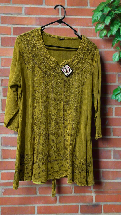 Bohemian handcrafted Top # TOP0024