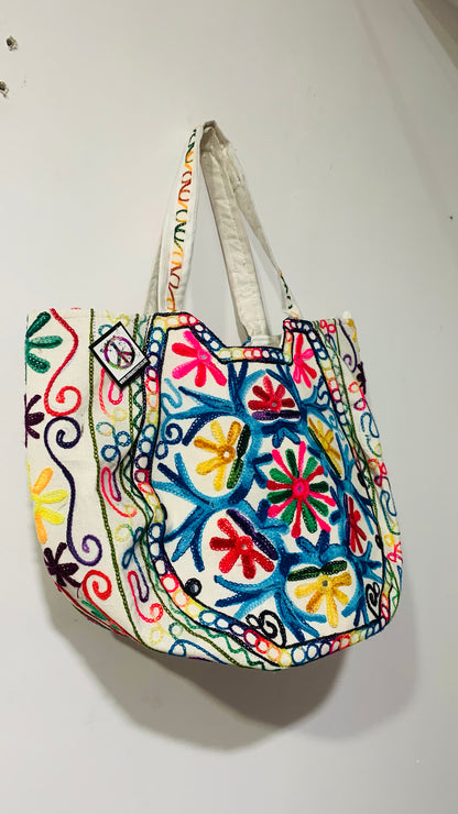 BOHEMIAN STYLE HANDCRAFTED ETHNIC TOTE BAGS # 700